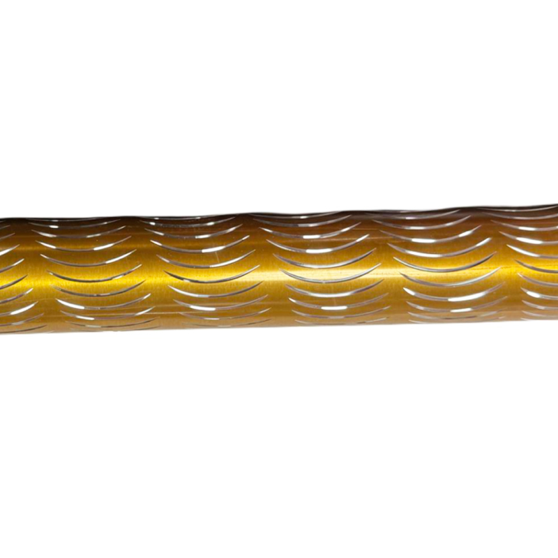Kettős félhold alumínium függönyrúd